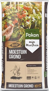 Pokon Bio Moestuingrond - 40l - Potgrond voor Moestuinen - 100 dagen voeding