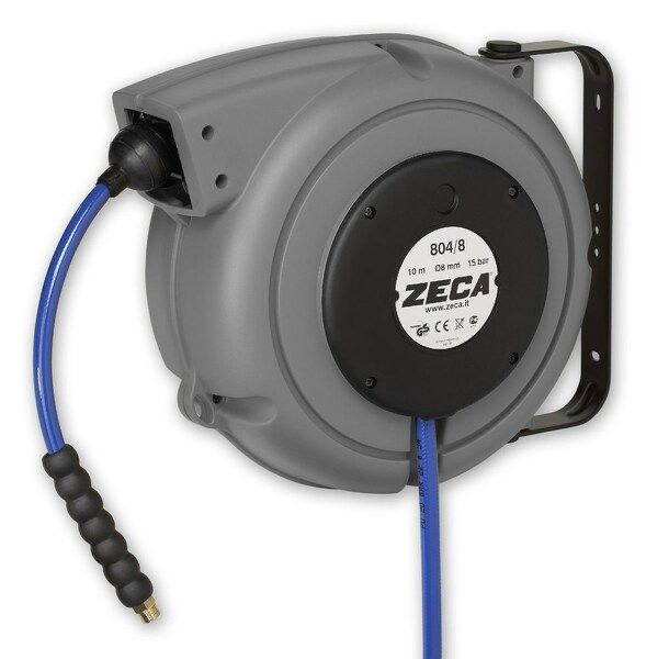 Zeca ZELU804/10/S Luchthaspel Met KPU Slang - 10mm X 8+1,5m