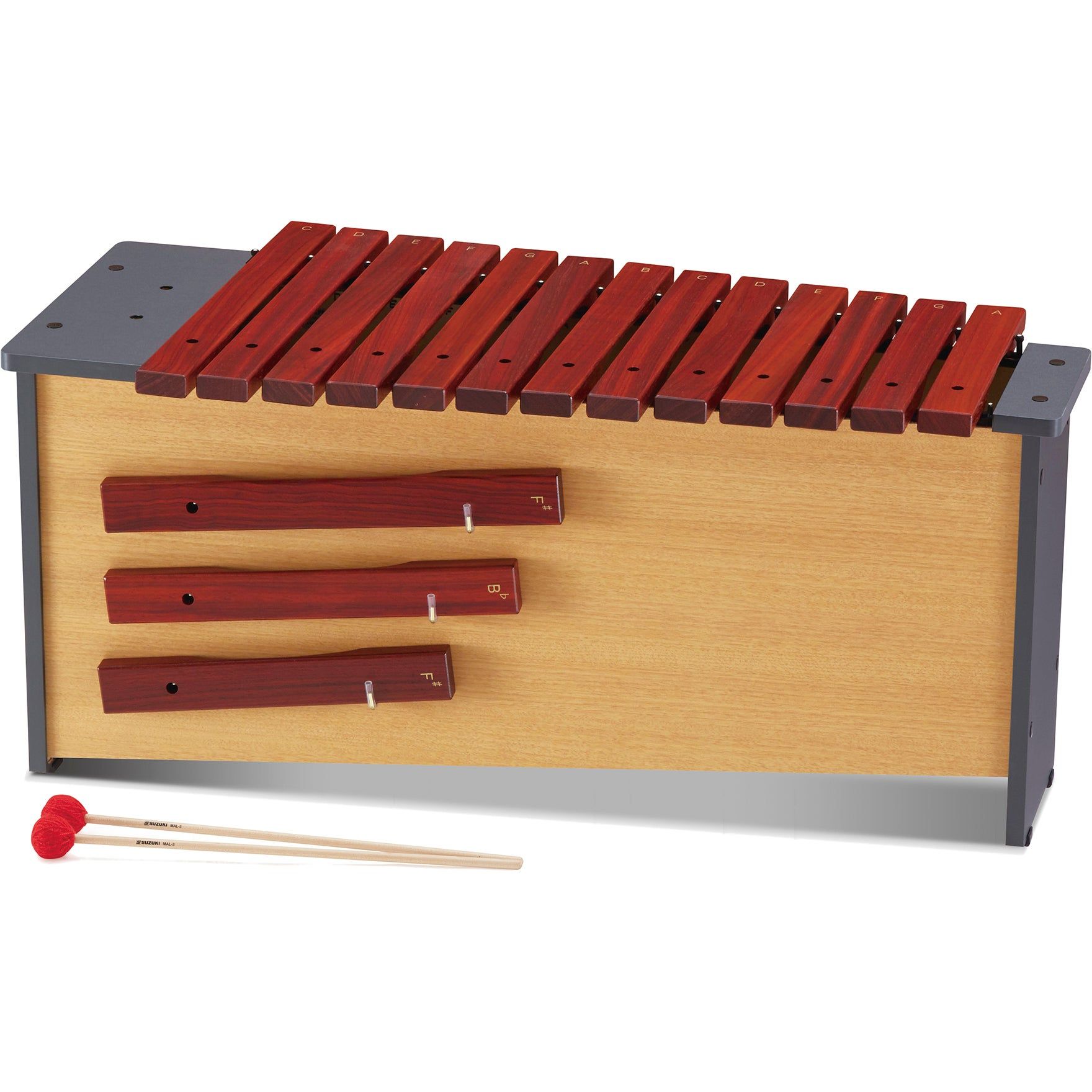 Suzuki XPB-16 Bass Diatonic Xylofoon - Incl. Mallets