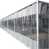 Merkloos / Sans marque Bol Tuin Windscherm - Terras Gordijn - Buiten Beschermen - Waterdicht PVC - 250 x 320 cm - Grijs