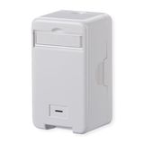 Metz Connect 1309140002KE - Grey - Glossy - Conventional - Keystone module - 1 pc(s)