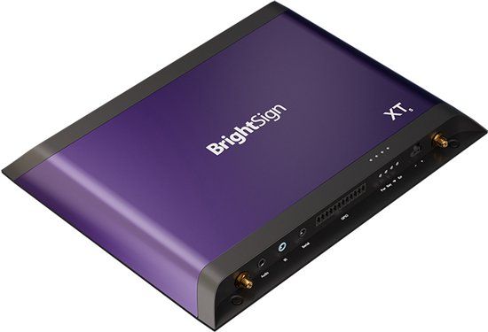 BrightSign XT1145 - Digital signage player - 256 GB - 8K (4320p) - 60 beelden per seconde - HDR