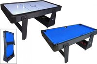 TopTable Twist 2-1 Multi-tafel - Airhockey/Pooltafel - Inklapbaar - Verrijdbaar