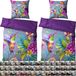 SANILO® linge de lit, 135x200 cm, 100% Coton fin, 4 pièces, composé de : housse de couette, taie d'oreiller 80x80 cm - Kolibri
