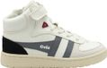 Gola Kindertrainers Gola Talon Hoge Sneakers Unisex Zwart/Grijs/Wit