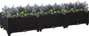 Prolenta Maison Exclusive - Potager surélevé 120 x 40 x 23 cm en polypropylène