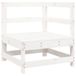 Module d'angle en bois pour jardin ou balcon