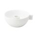 Bougeoir Ernst Ø12cm Blanc