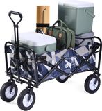 Packaway Opvouwbare Bolderkar van Wasbaar Polyester tot 70KG – 98 x 53 cm – ABSTRACT COLORS PASTEL