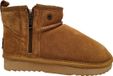 Warmbat Durack Wom Suede Boot Zip Cogn Dames Pantoffels - Cognac - 42