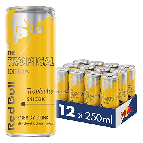 Red Bull Energy Drink, Tropical Edition, 250ML (12-pack) 3,33 kg