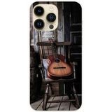 Apple iPhone 15 Pro Max Siliconen hoesje - ontwerp guitare