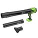 Greenworks 24V Accu Bladblazer, 209km/h 7,65m³/min Krachtige Tuinblazer, Licht & Compact, Elektrische Blazer voor Tuin, Terras & Auto, Variabele Snelheid met Vergrendeling, Zonder Accu BLH22SA1