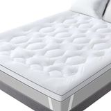 Merkloos / Sans marque Famanu Microvezel Matrastopper - Comfortabel en Ademend - 160 x 200 cm - 1200 g/m²
