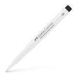 Faber-Castell Pitt Artist Pen - Blanc - Stylo gel rétractable - 1 pc