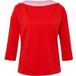 s.Oliver T-shirts Red Taille: 46 | Manches longues Outlet | Femme | Rouge