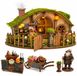 Maison miniature Maison miniature maison de conte de fées maison de poupée en bois - Kit de construction bricolage - Avec éclairage LED