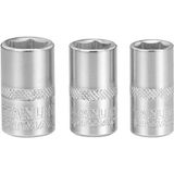 Stanley Jeu de douilles 1/4 hexagonal