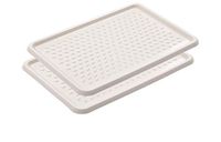 BranQ - Home essential BranQ schoenenrek van kunststof, PP, crème, 2 stuks