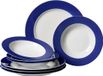 Doppio, Ritzenhoff & Breker Doppio Tafelservies Set van 8 - Indigo Blauw - Porselein