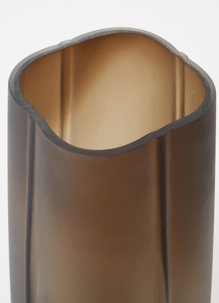 Serax Shapes Vaas - 40 cm - Bruin - Glas