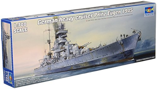 Trumpeter 05767 Modelbouwpakket Duitse cruiser prinz Eugen 1945