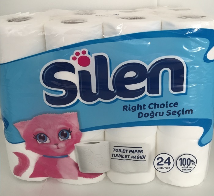 Silen Toiletpapier - Dubbellaags 24 rollen aanbieding