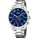 Lotus Herenhorloge 18922/1 Chronograaf Blauw Zilverkleurig Staal