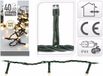 Merkloos Kerstverlichting lichtsnoer - 2x - 40 led lampjes - warm wit - 300 cm - kerstlampjes