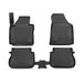 OMAC Tapis de sol en caoutchouc pour VW Caddy 2015-2020 Tapis de sol en TPE Noir 4X
