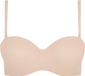 Chantelle Norah Bandeau T-shirt BH Strapless Voorgevormd Beugel Medium Ondersteuning Polyamide Elastaan Golden Beige 90C