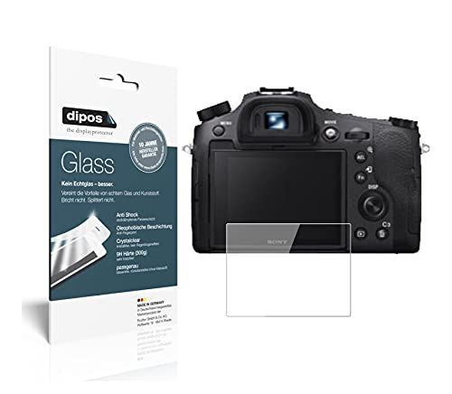 dipos I 9H pantserfolie compatibel met Sony Cyber-Shot DSC-RX10 IV beschermfolie displaybeschermfolie