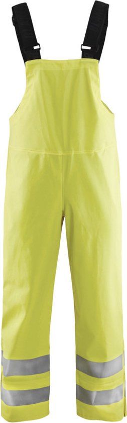 Blåkläder Bretelregenbroek High Vis LEVEL 3 1386-2005 - High Vis Geel - 4XL