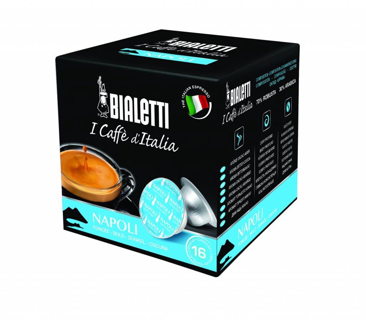 Bialetti Koffiecups Napoli Gusto Forte