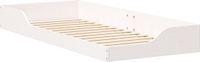 vidaXL Bedframe Wit 100 x 220 cm Massief grenenhout