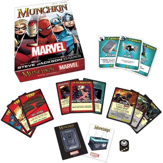 Steve Jackson Games Munchkin - Marvel Edition - Bordspel