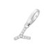 Giorgio Martello Milano Giorgio Martello Zilveren Bedel met stenen | Letter Y | Gerhodineerd zilver 925