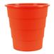 Office Products Model 19054621-07 Prullenbak 16 Liter Kunststof Prullenbak Design Afvalbak Rond Voor Kantoor Keuken; 1 Stuk/Oranje Elegant En Praktisch Stabiel Afmetingen: 30,8 x 31 x