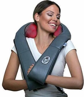 Munich Spring - Shiatsu Nekmassageapparaat met Warmtefunctie - EAN: 0600300664843