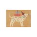 Carte Dalmatien Carte, dalmatien avec chapeau de fête et cadeau
