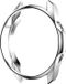 DrPhone SGW TPU case - Extra Dun - Geschikt voor Samsung Galaxy Watch 3 / 45mm - Flexibele Bumper - Zilver