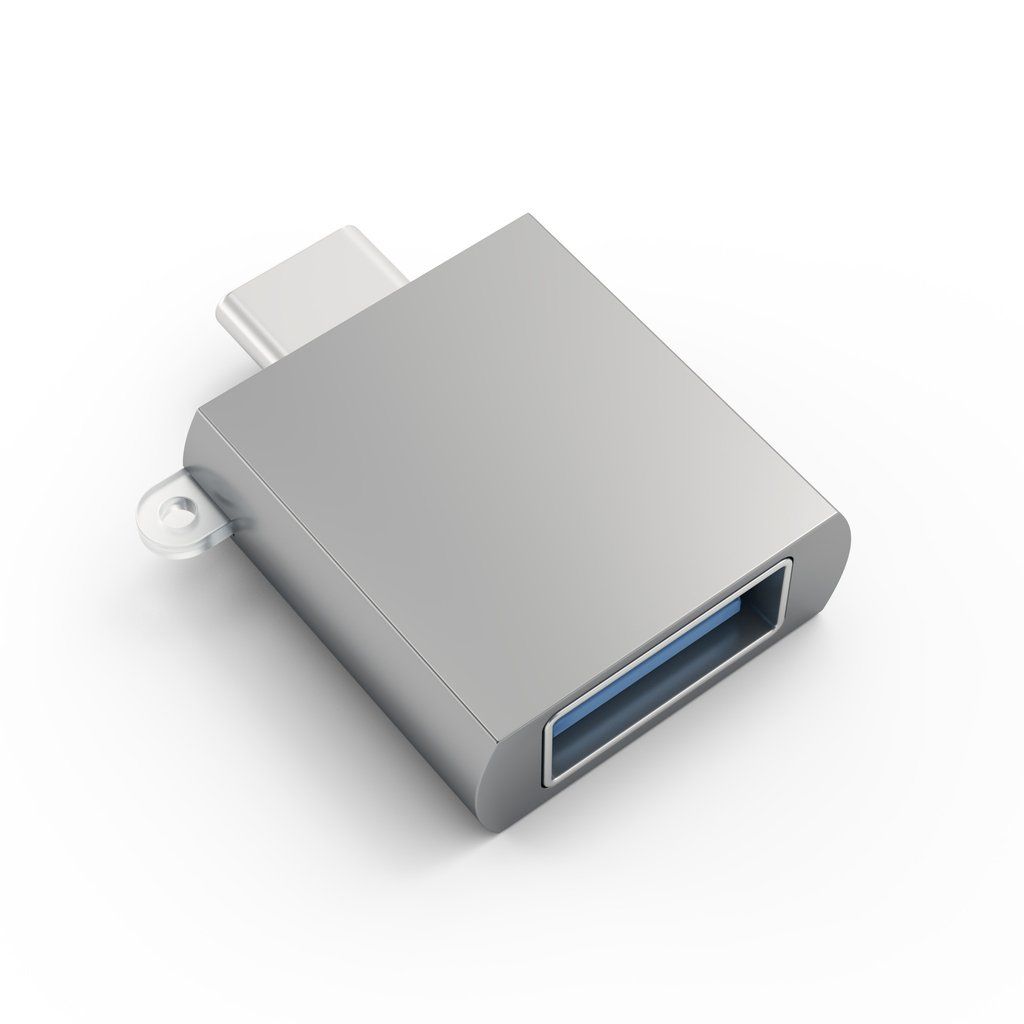Satechi ST-TCUAM - USB-C Aluminium Multi-poort Adapter - Grijs