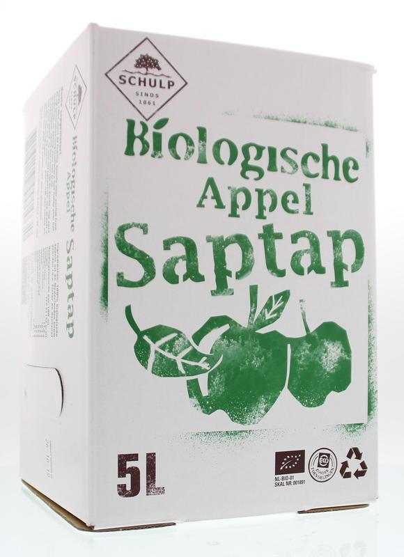 Schulp Appelsap bio saptap 5000 ML