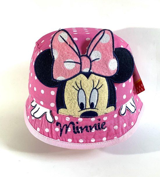 Minnie Mouse Hoed Roze Maat 50 - Kinderen - Baseball Cap