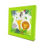METRONIC 475600 Led-lamp met frame, bosgroen