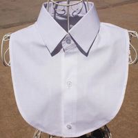 Actie4you® Losse kraag - Blouse kraagje - Wit Punt