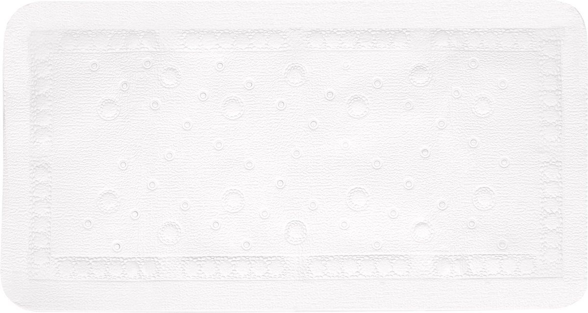 Differnz Tutus Anti-slip Badmat 68x36cm Wit 31.002.08