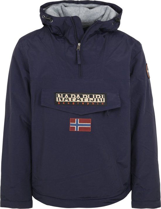 Napapijri Rainforest Jas Heren Donkerblauw - Maat XXL - Winterjas