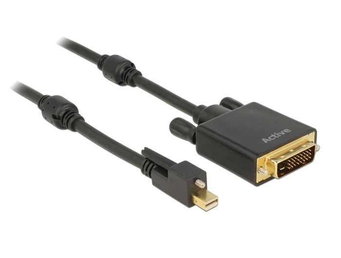 DeLOCK 85637 - Kabel - 5 m - Zwart