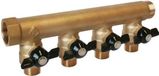 SOMATHERM Minikleppen sanitair spruitstuk met vlakke zitting - 3/4 - 4 uitgangen